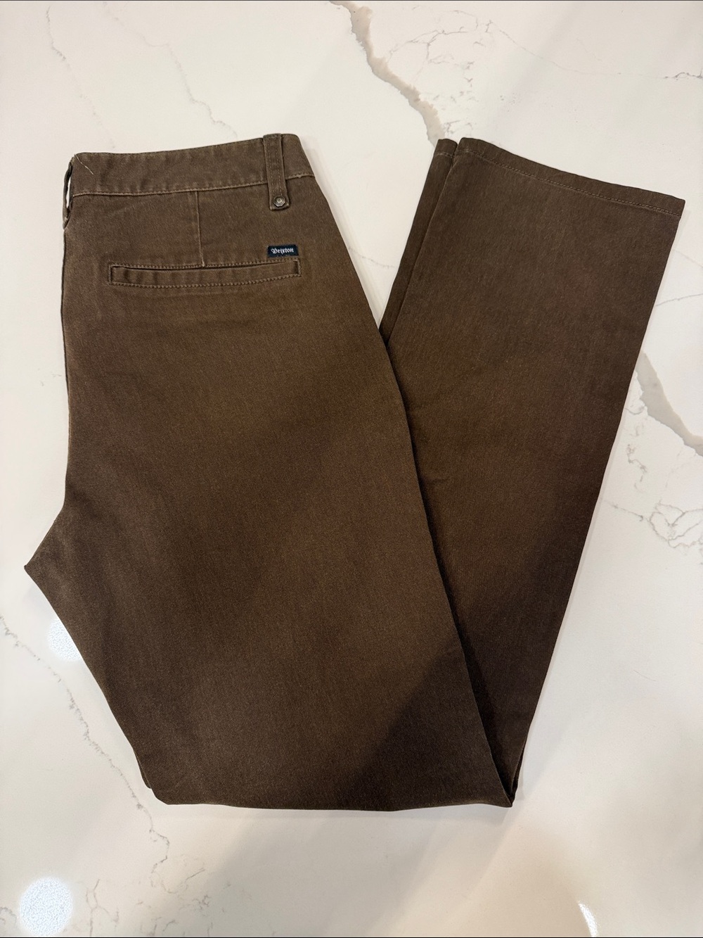 Brixton Reserve Men's Brown Chino Pants 33/32